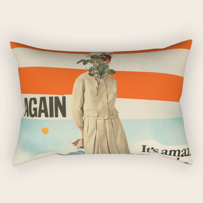 Again, It's Amazing Rectangular Pillow Gallery Image 1