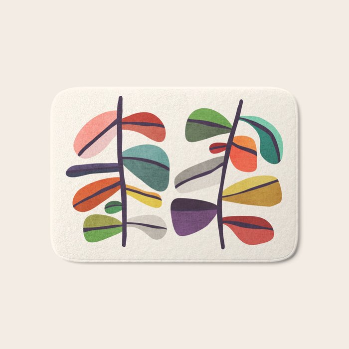 Plant specimens Bath Mat Gallery Image 1