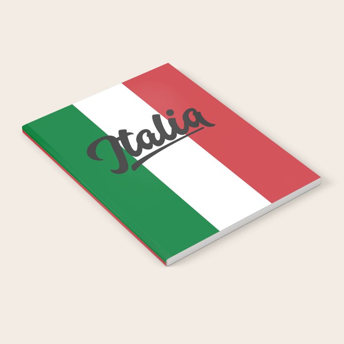 Italian Flag Notebook Gallery Image 2