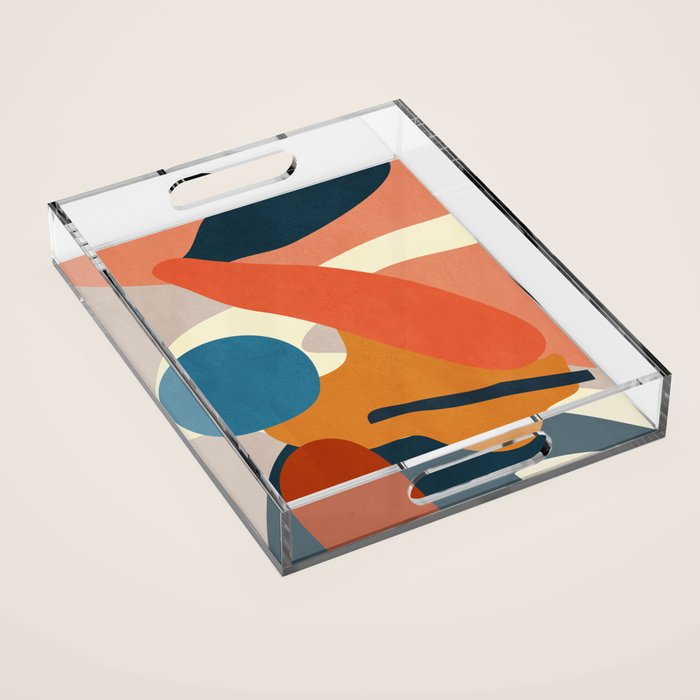 Abstract Art 43 Acrylic Tray Gallery Image 1