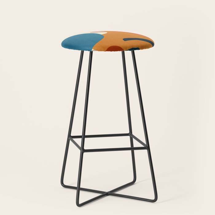 Abstract Art 43 Stool Gallery Image 1
