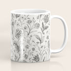 Toile de Jouy Vintage French Floral Coffee Mug Gallery Image 1