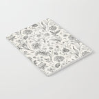 Toile de Jouy Vintage French Floral Notebook Gallery Image 2