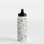 Toile de Jouy Vintage French Floral Water Bottle Gallery Image 3