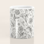 Toile de Jouy Vintage French Floral Coffee Mug Gallery Image 4