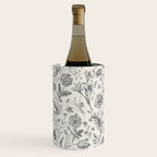 Toile de Jouy Vintage French Floral Wine Chiller Gallery Image 1
