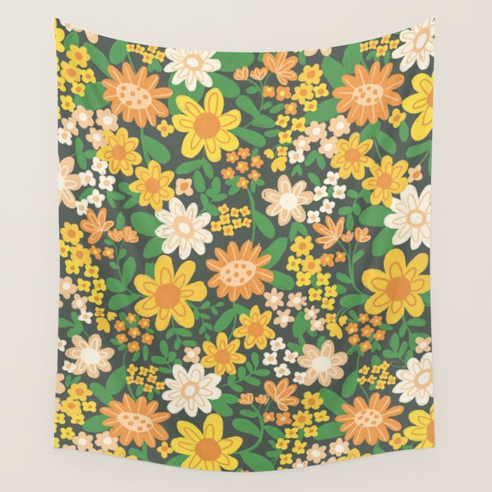 Sunny meadow Wall Tapestry Gallery Image 4