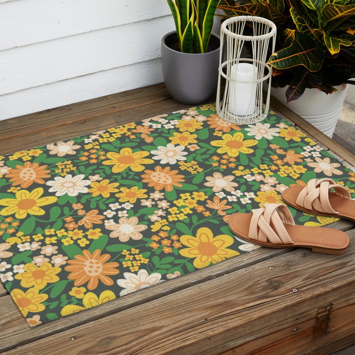 Sunny meadow Outdoor Rug Gallery Image 2