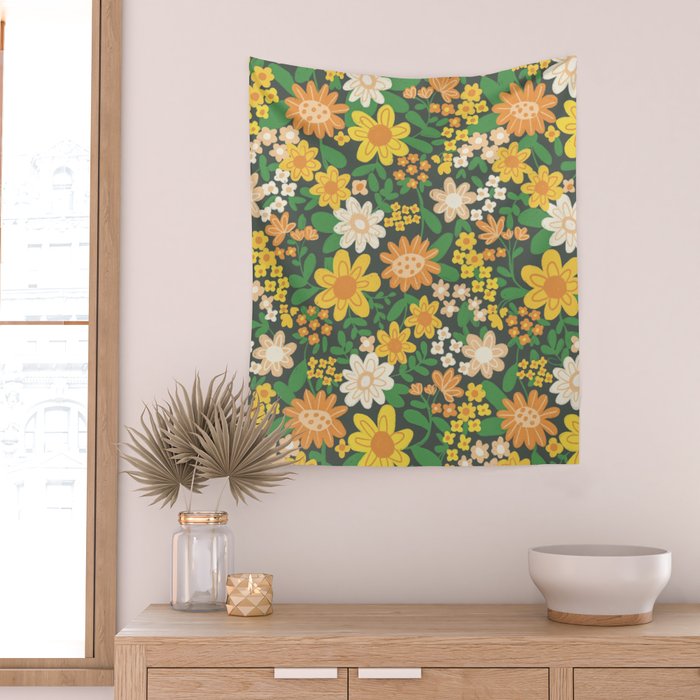 Sunny meadow Wall Tapestry Gallery Image 2