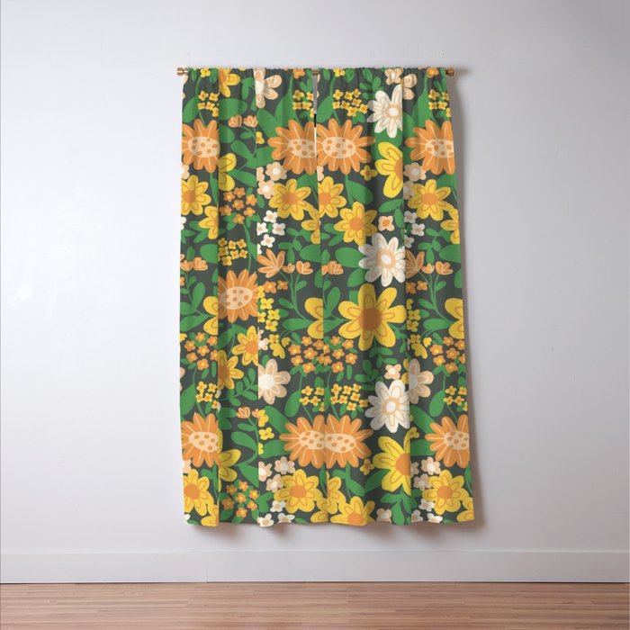 Sunny meadow Window Curtain Gallery Image 3