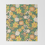 Sunny meadow Throw Blanket Gallery Image 2