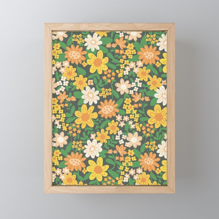 Sunny meadow Mini Art Print Gallery Image 1