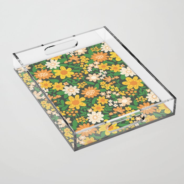 Sunny meadow Acrylic Tray Gallery Image 1