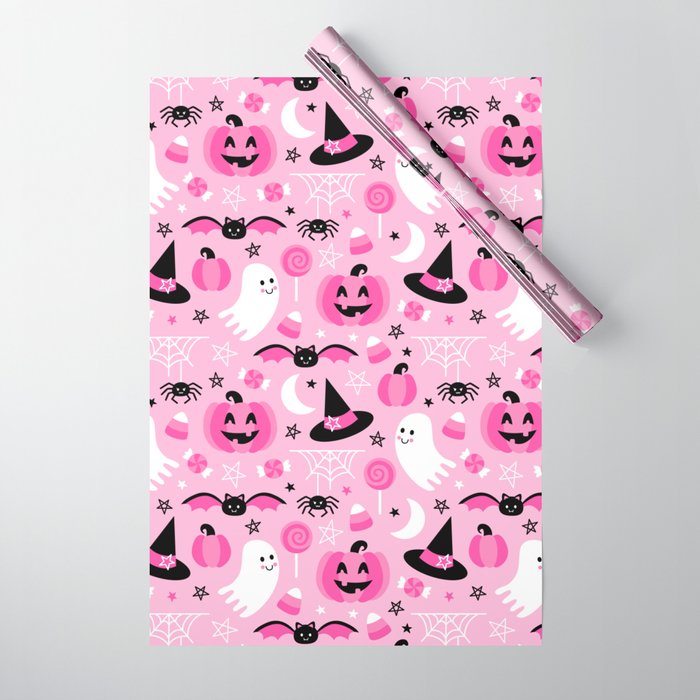Spooky Cute Halloween Wrapping Paper Gallery Image 1