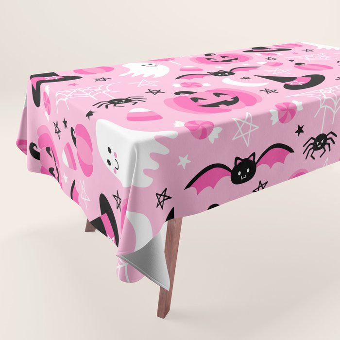 Spooky Cute Halloween Tablecloth Gallery Image 1