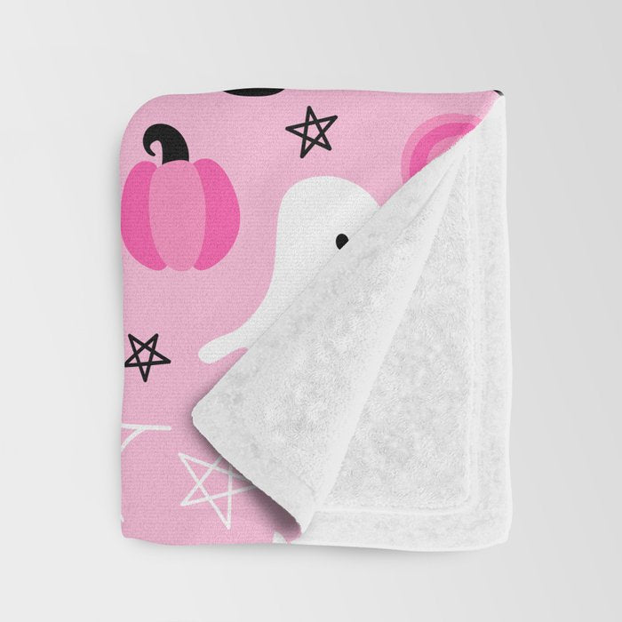 Spooky Cute Halloween Throw Blanket Gallery Image 3