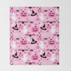 Spooky Cute Halloween Throw Blanket Gallery Image 2