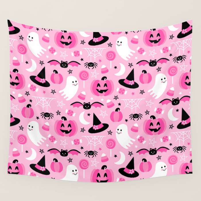 Spooky Cute Halloween Wall Tapestry Gallery Image 1