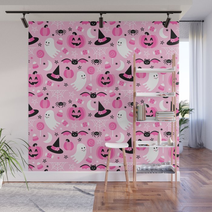 Spooky Cute Halloween Wall Mural Gallery Image 1