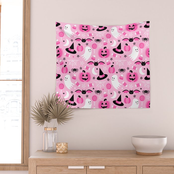 Spooky Cute Halloween Wall Tapestry Gallery Image 2