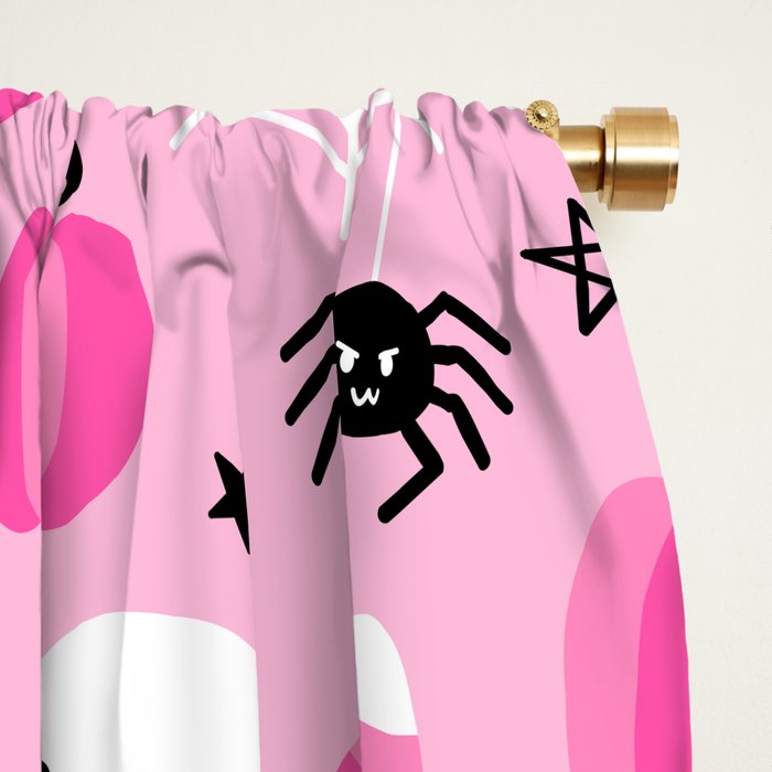 Spooky Cute Halloween Window Curtain Gallery Image 2