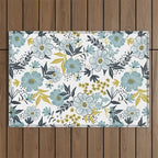 Harper - Dusk Blue Outdoor Rug Gallery Image 1