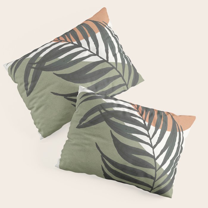 Palm Leaf Pillow Sham Gallery Image 3
