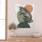 Palm Leaf Wall Tapestry Gallery Image 2
