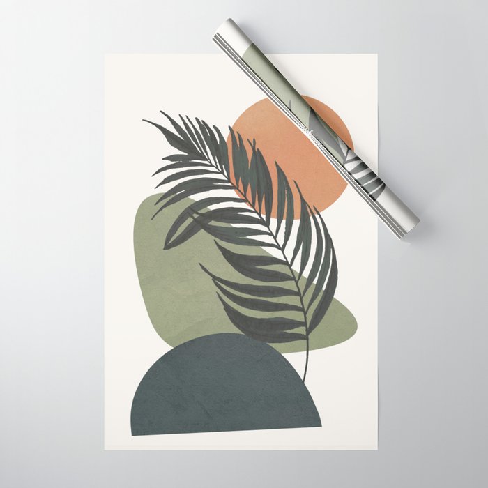 Palm Leaf Wrapping Paper Gallery Image 1