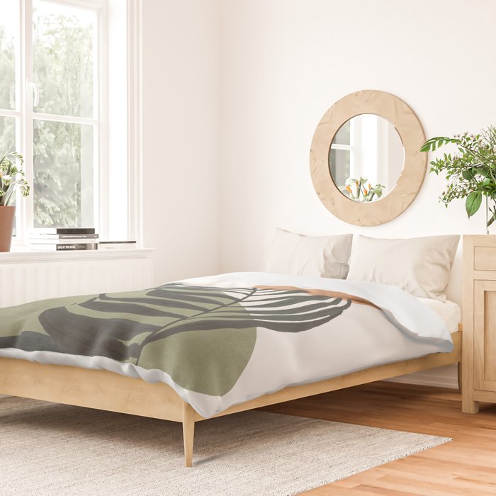 Palm Leaf Duvet Cover Gallery Image 2