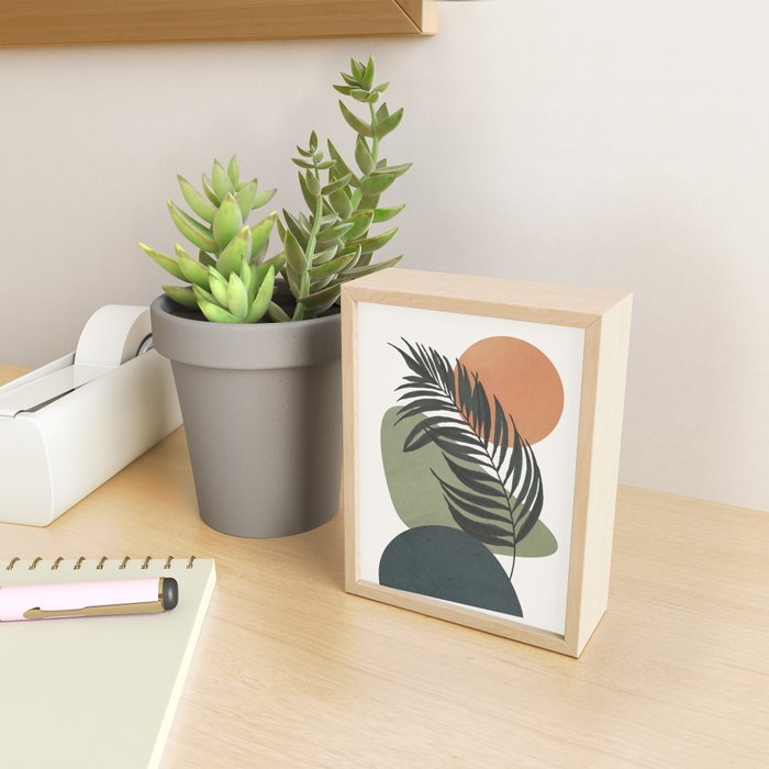 Palm Leaf Mini Art Print Gallery Image 2