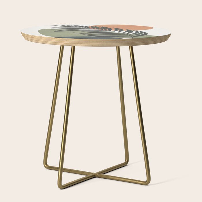 Palm Leaf Side Table Gallery Image 1