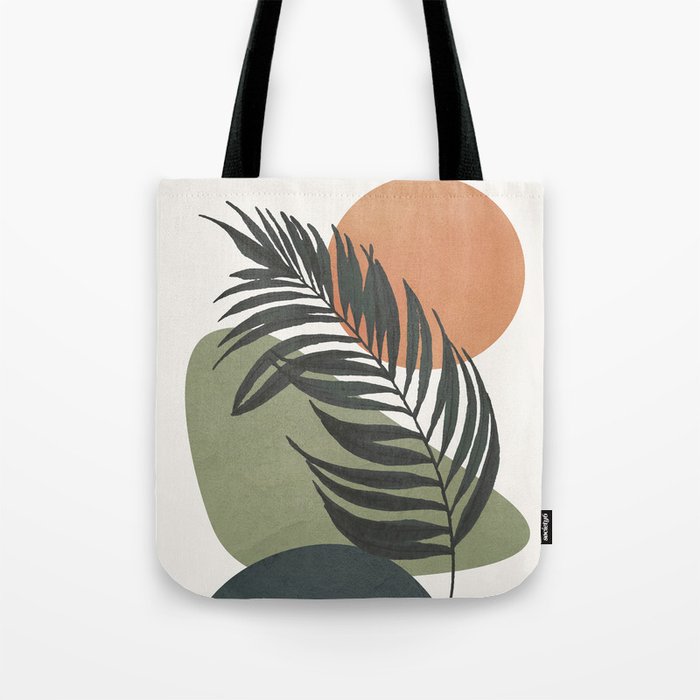 Palm Leaf Tote Bag Gallery Image 1