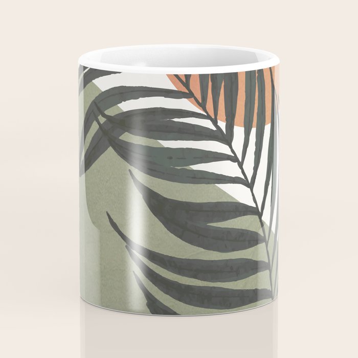 Palm Leaf Coffee Mug Gallery Image 4
