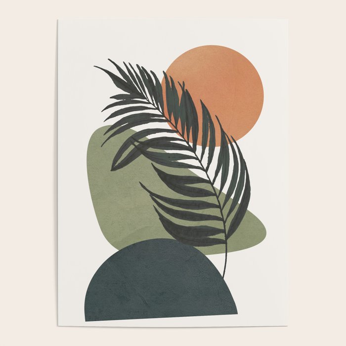 Palm Leaf Poster Gallery Image 1