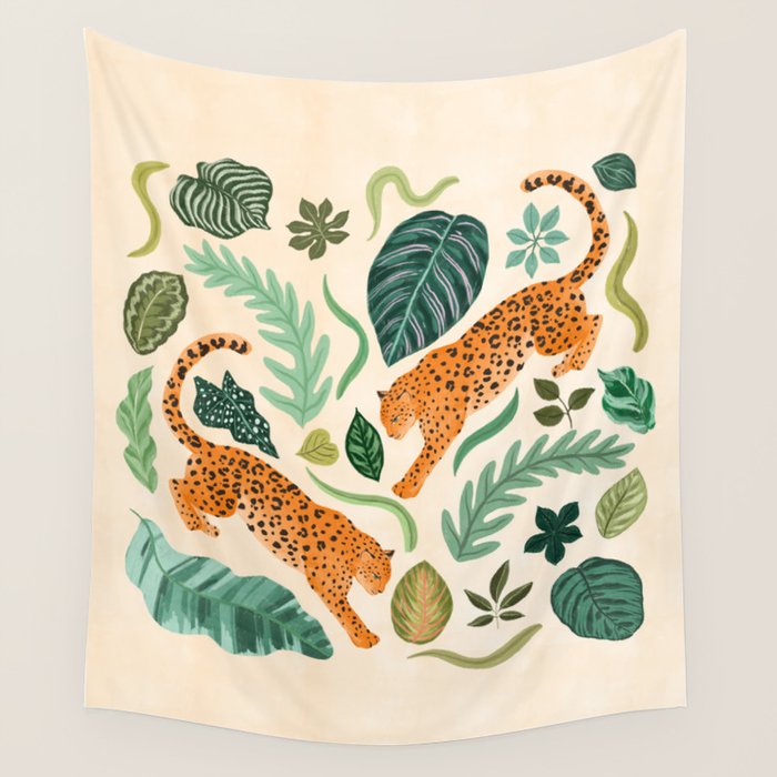 Botanical Garden Wall Tapestry Gallery Image 4