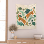 Botanical Garden Wall Tapestry Gallery Image 2