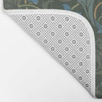 Blackthorn - William Morris Bath Mat Gallery Image 2