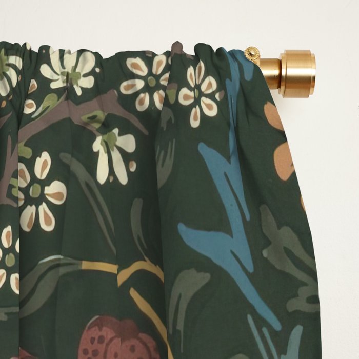 Blackthorn - William Morris Window Curtain Gallery Image 2