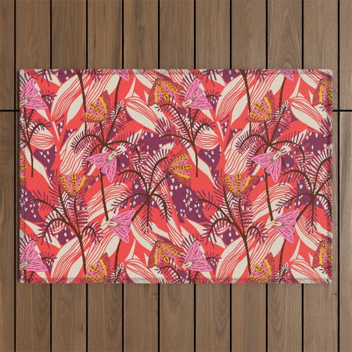 BAZAAR FETE MOTH Outdoor Rug Gallery Image 1