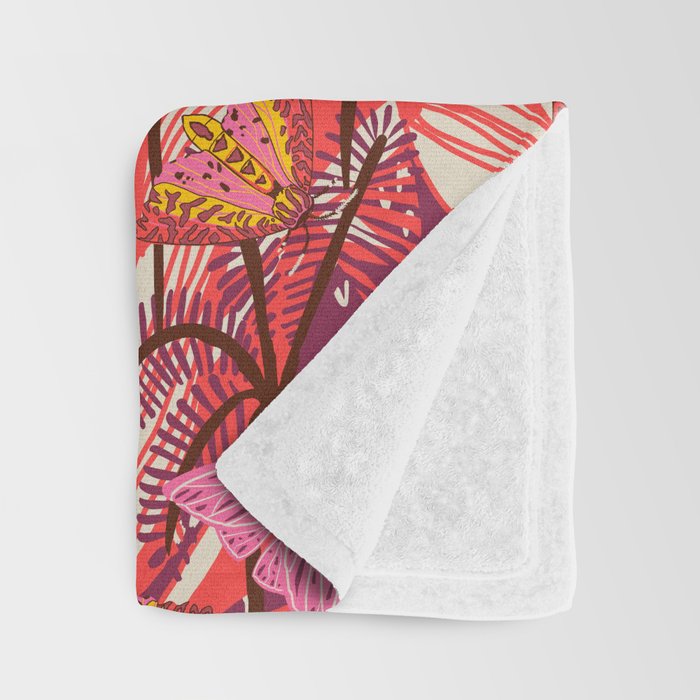 BAZAAR FETE MOTH Throw Blanket Gallery Image 3