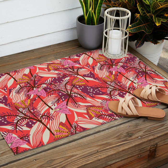 BAZAAR FETE MOTH Outdoor Rug Gallery Image 2
