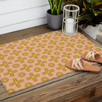Alys Pink and Golden Rod Outdoor Rug Gallery Image 2
