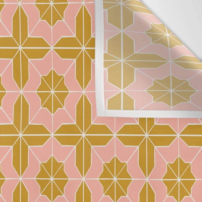 Alys Pink and Golden Rod Wall Tapestry Gallery Image 3