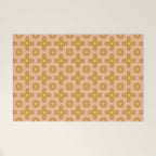 Alys Pink and Golden Rod Welcome Mat Gallery Image 1