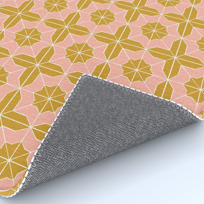 Alys Pink and Golden Rod Rug Gallery Image 4