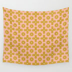 Alys Pink and Golden Rod Wall Tapestry Gallery Image 4
