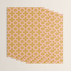 Alys Pink and Golden Rod Wrapping Paper Gallery Image 3