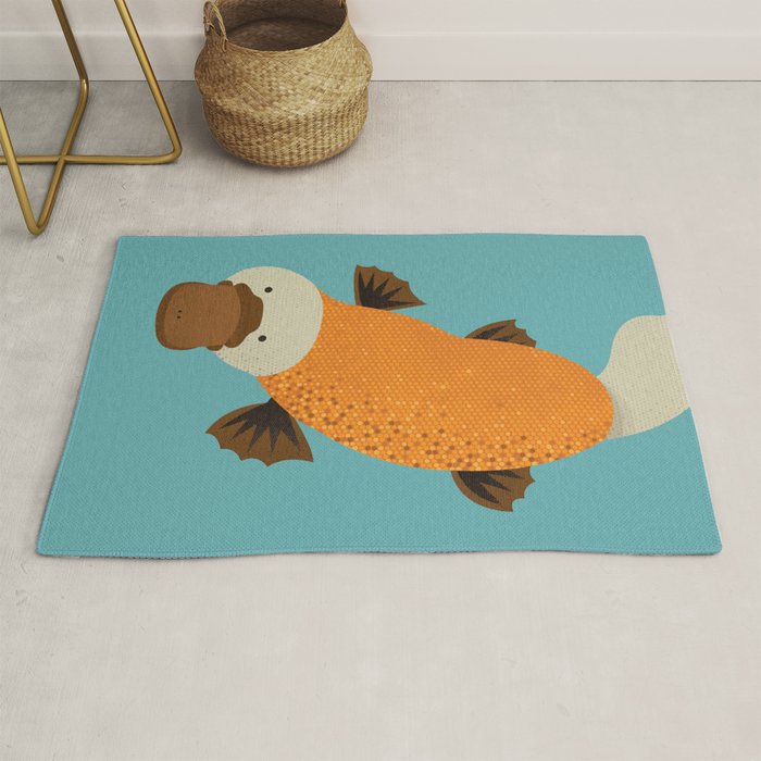 Whimsy Platypus Rug Gallery Image 1