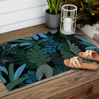 Tropical Night Outdoor Rug Gallery Image 2